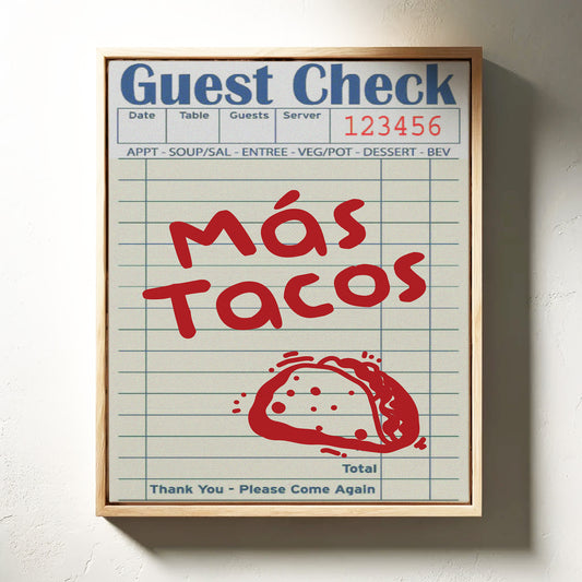 Taco Tuesday Orders Sweet Memories