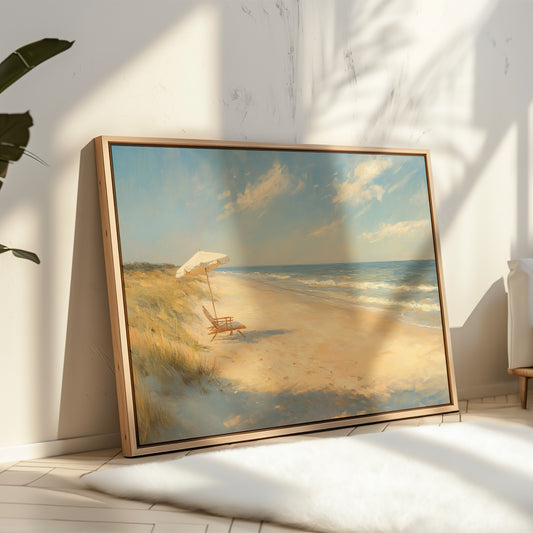 Summer Waits On Golden Sand