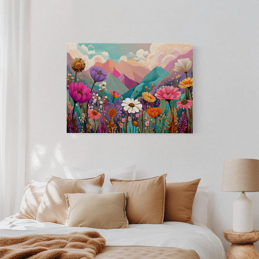 Mountain Meadows Bloom In Candy Colors