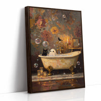 Midnight Soak With Spectral Friend