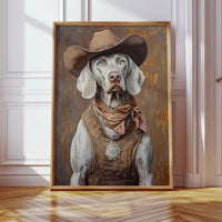 Weimaraner Desert Deputy