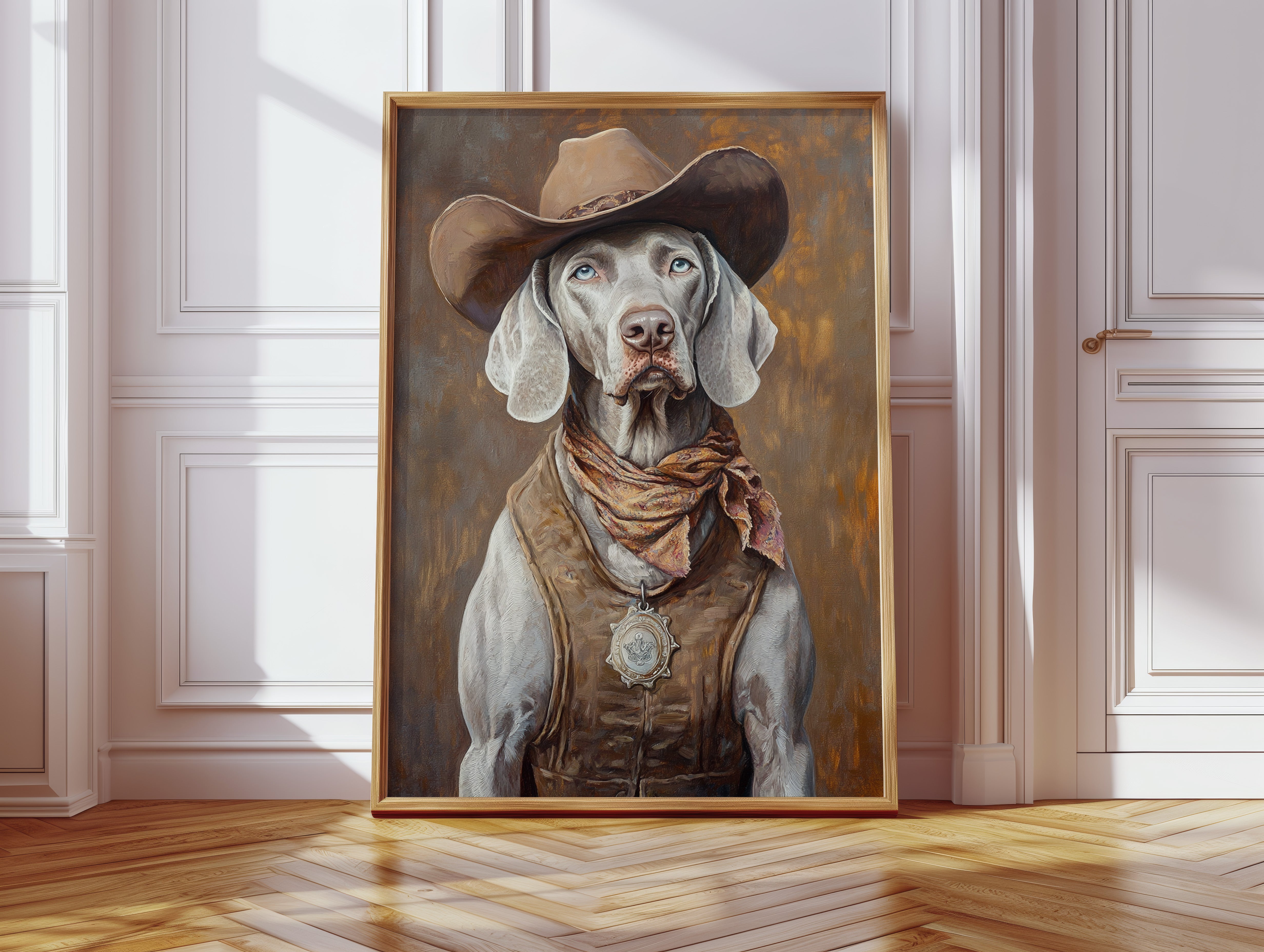 Weimaraner Desert Deputy