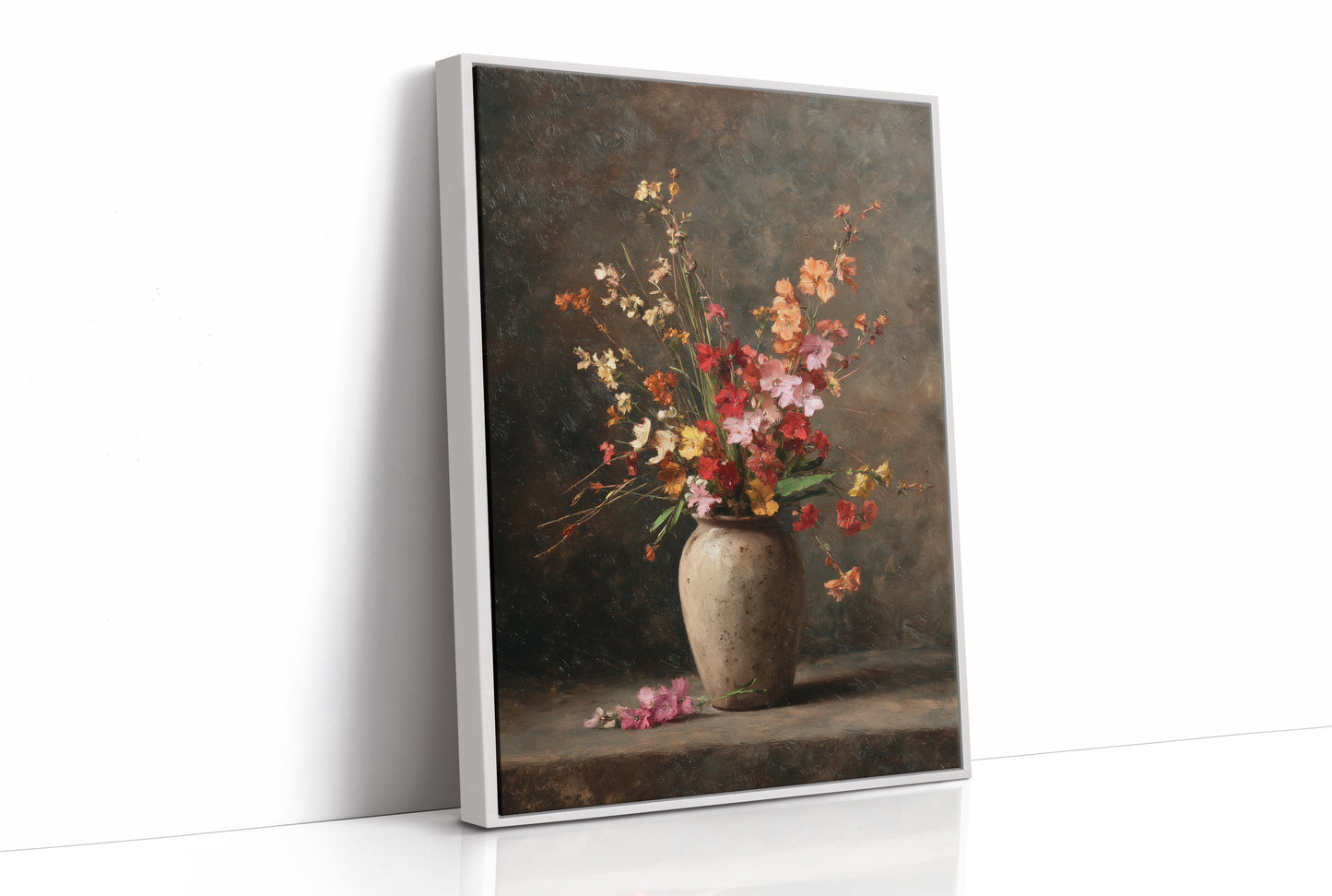 Wildflowers Against Midnight Walls