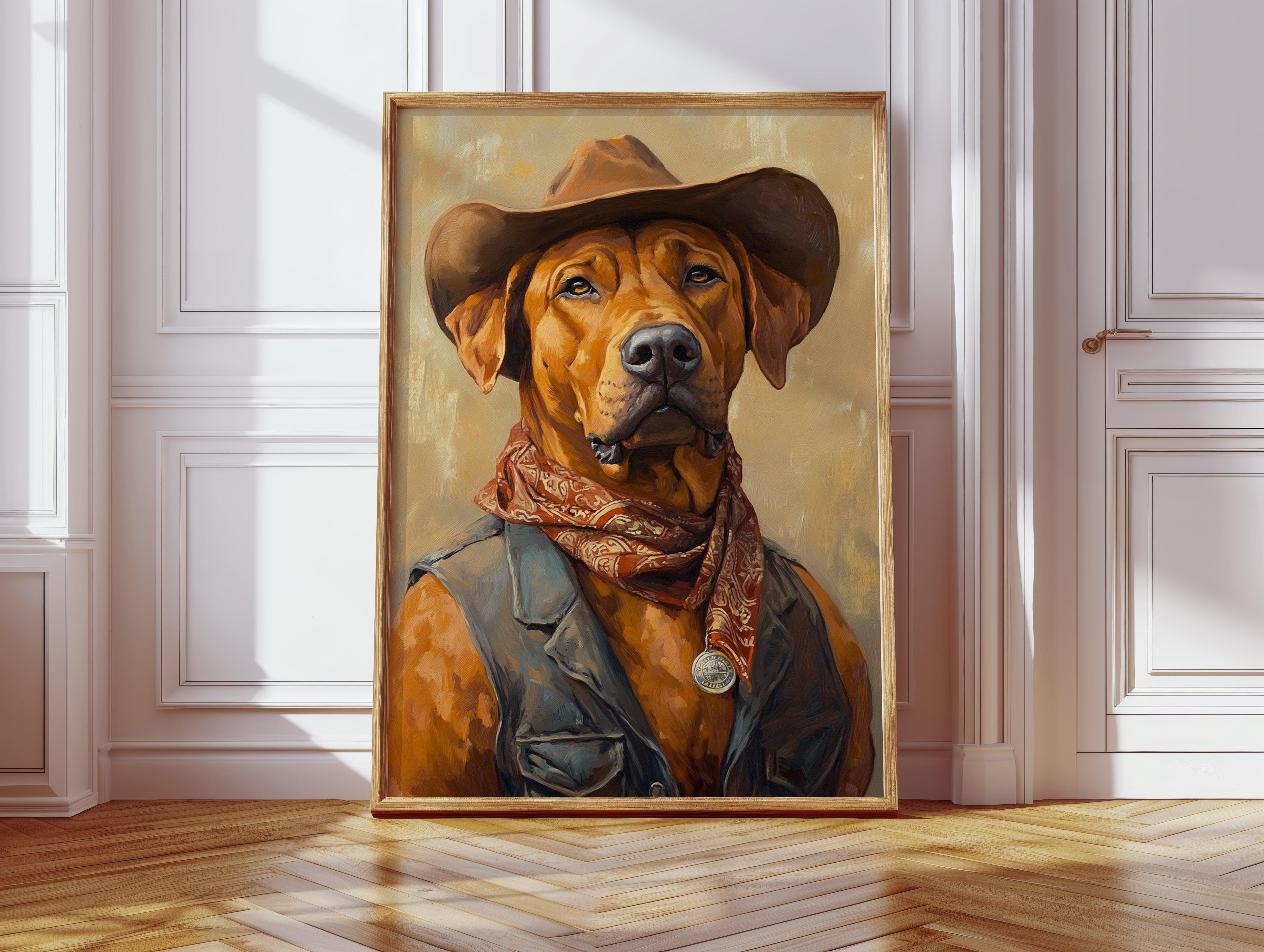 Rhodesian Ridgeback Desert Deputy