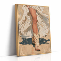 Dust On Cream Cowboy Boots