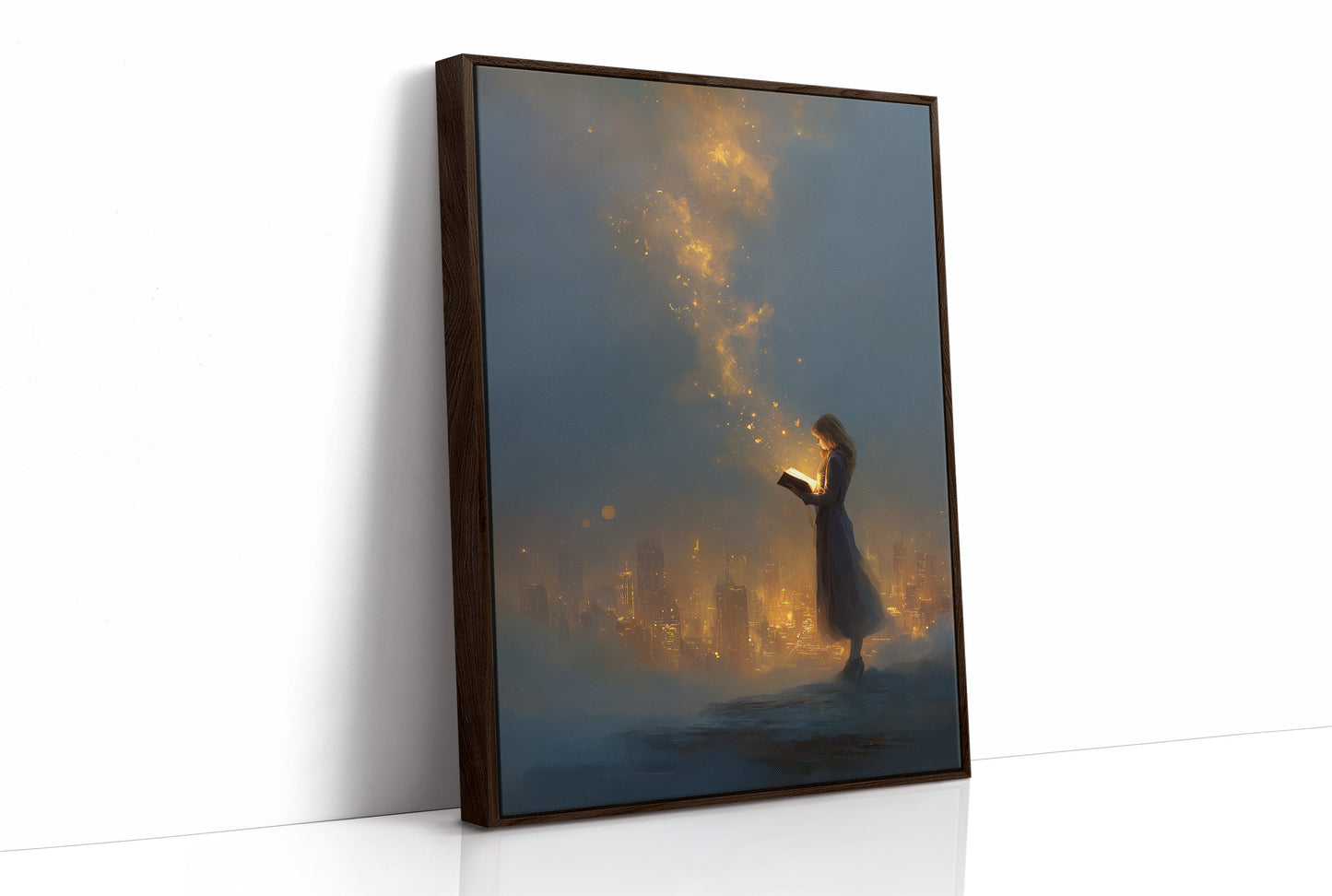 Words Ignite Golden Galaxies