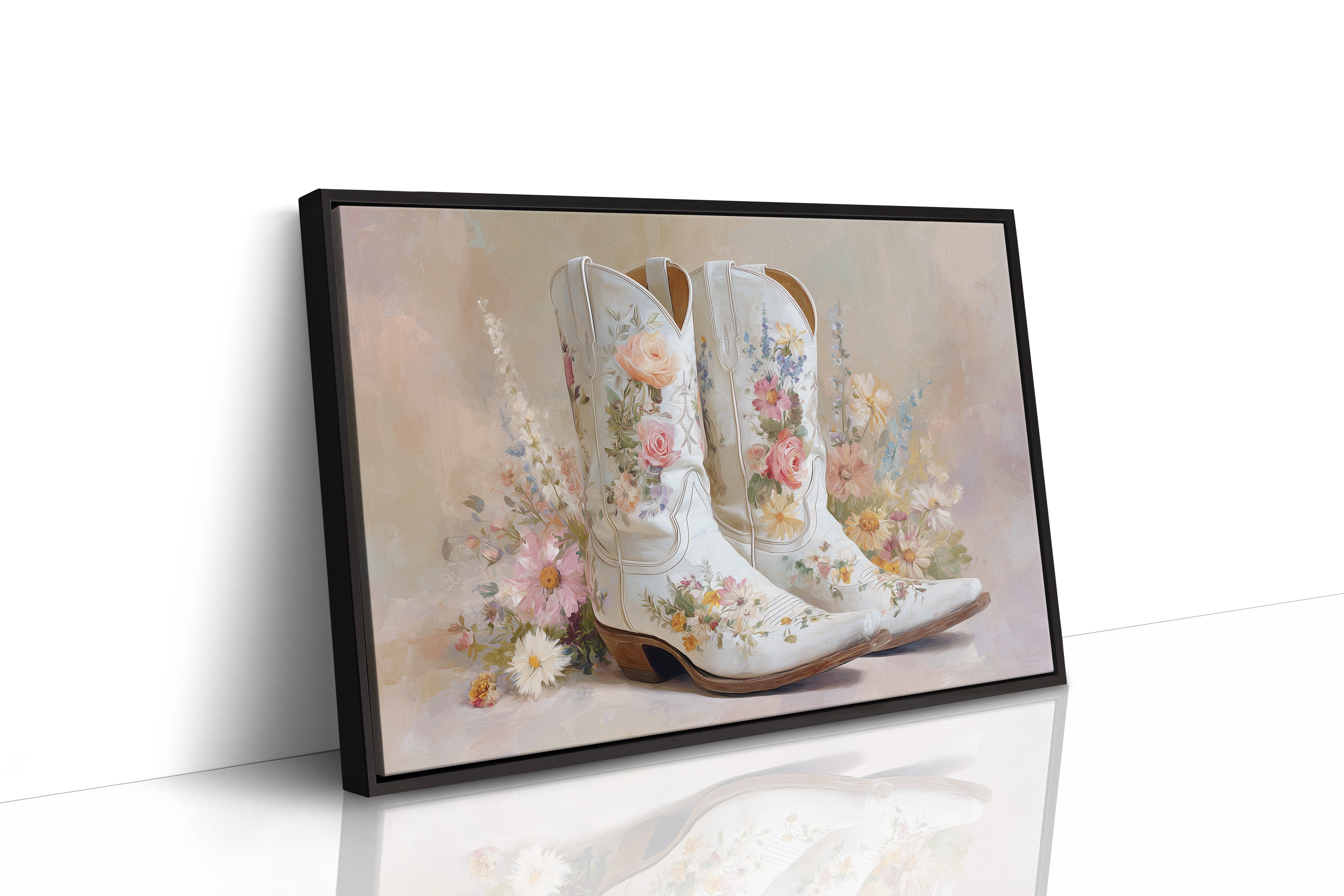 Floral Boots Carry Summer Memories