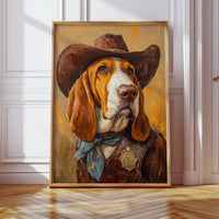 Basset Hound Frontier Sheriff