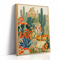 Desert Garden In Full Bloom