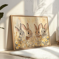 Cottontails Share Summer Daisy Tales