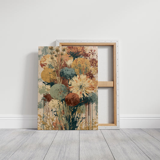 Alliums in Amber & Sage