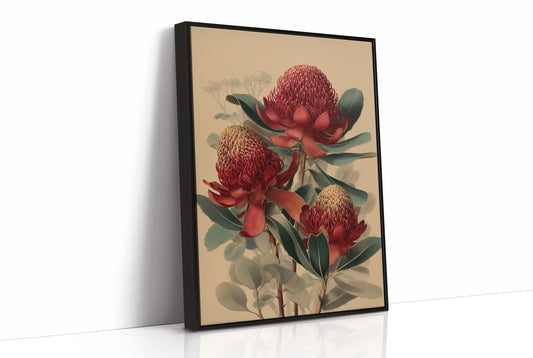 Crimson Waratahs in Bloom