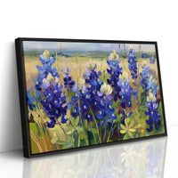 Bluebonnets Dance Under Prairie Light