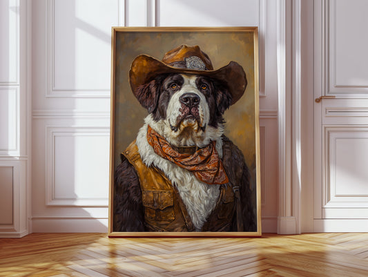 Saint Bernard Saddleback Sheriff