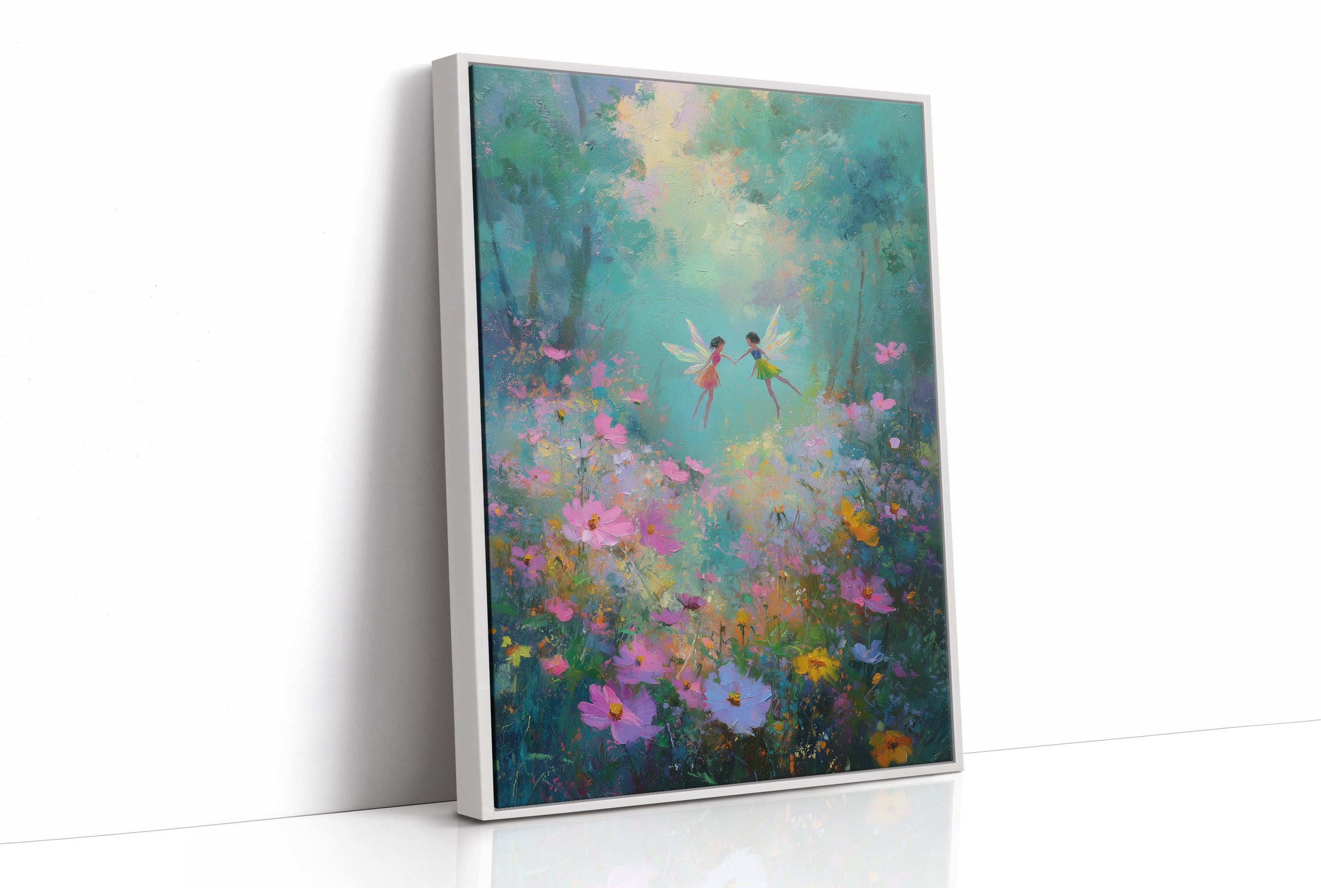 Fairies Meet Among Wild Blooms