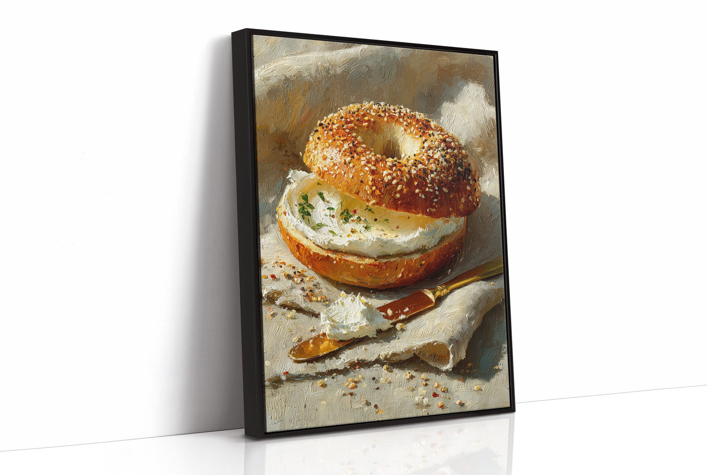 Everything Bagel, Painted With Reverence
