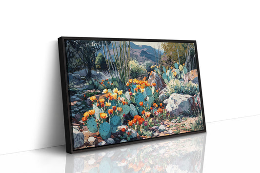 Prickly Pears Dance With Mountain Light