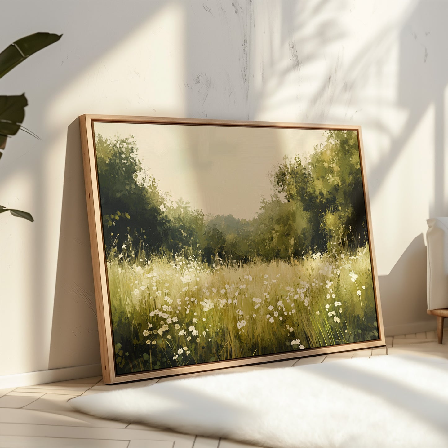 Summer Daisies Dance Through Meadow