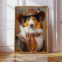 Rough Collie Sunset Wrangler
