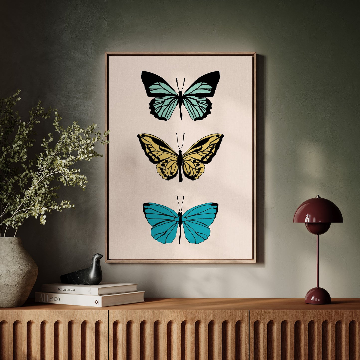 A Dance of Colorful Wings