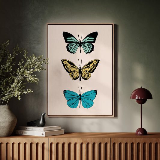 A Dance of Colorful Wings