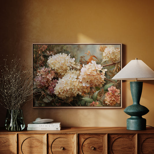 Autumn Hydrangeas Paint October's Symphony