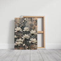 Magnolia Sprawl on Weathered Copper