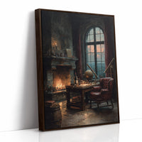 The Astronomer's Study at Dusk