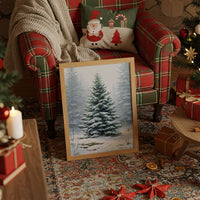 Evergreen Tales In Winter Mist