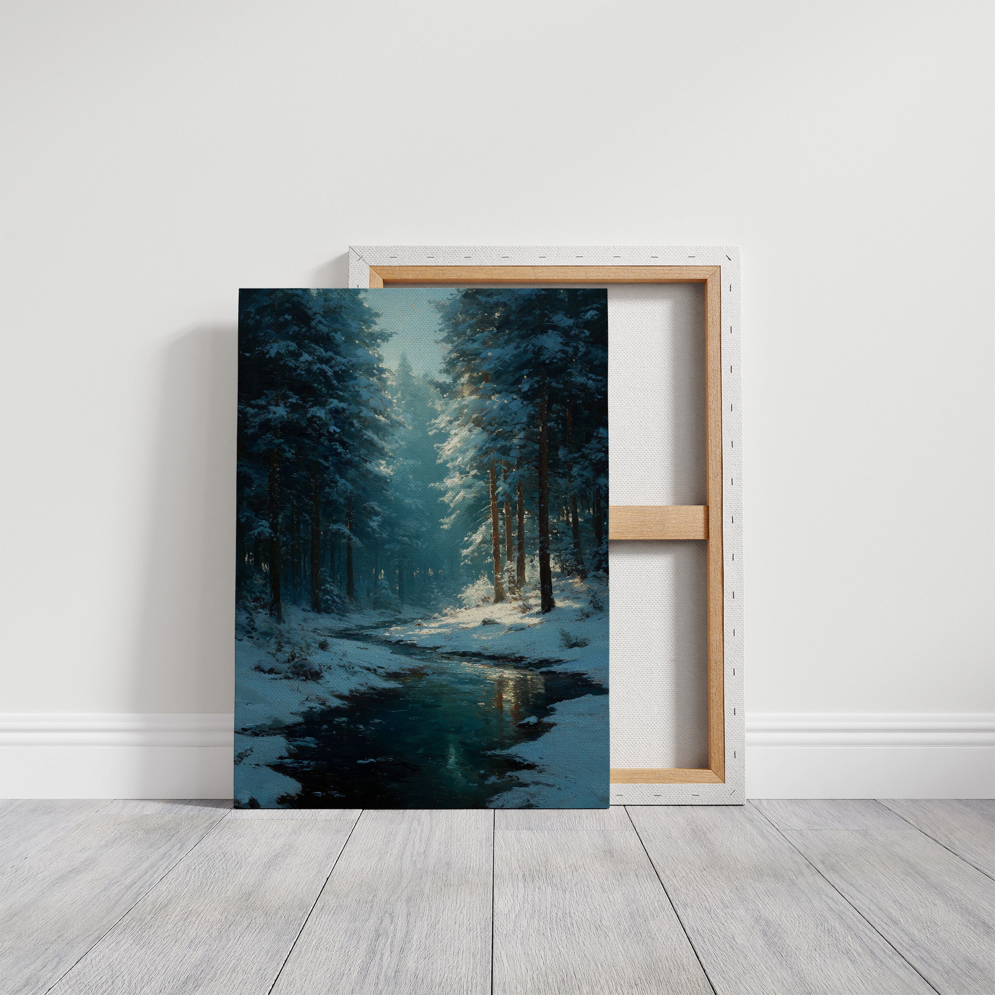 Light Through the Snowbound Pines