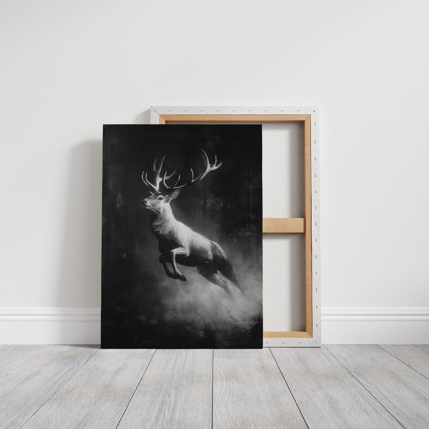 Antlers Through the Midnight Fog