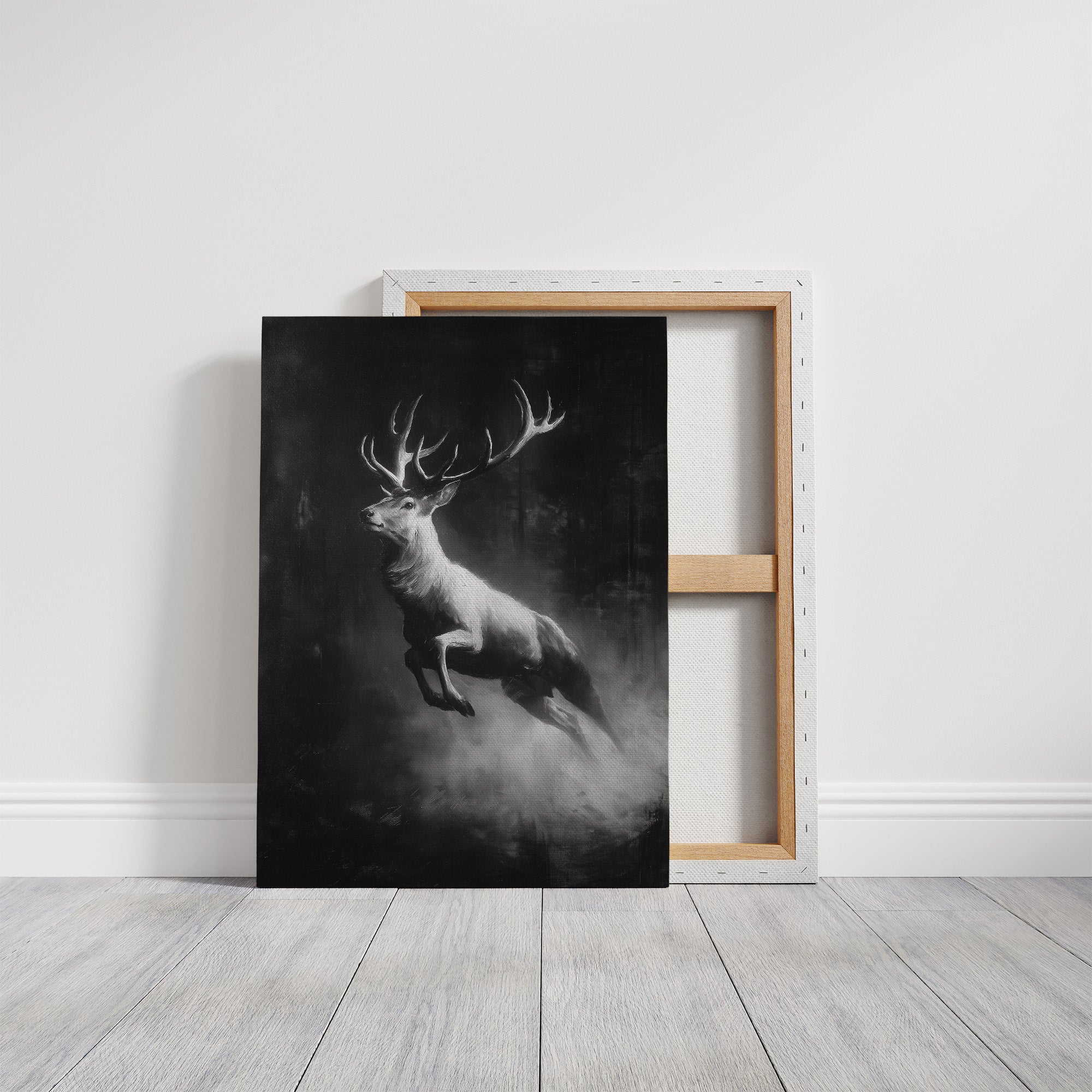 Antlers Through the Midnight Fog