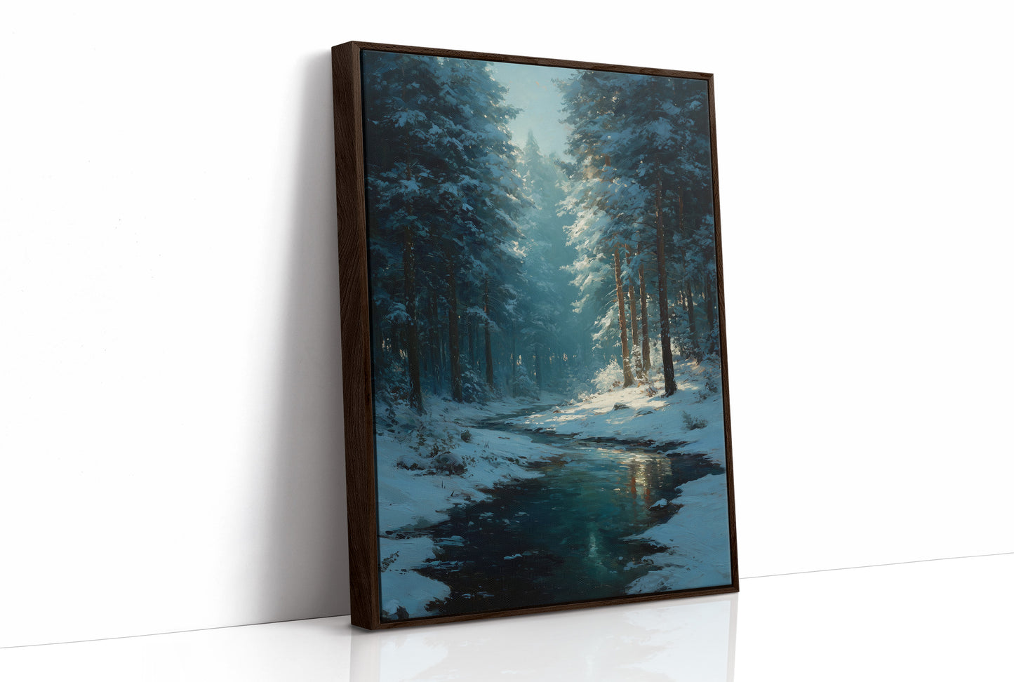 Light Through the Snowbound Pines