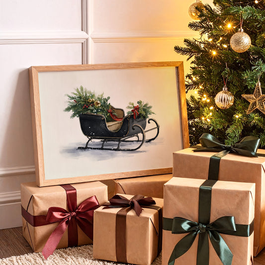 Winter's Sleigh Awaits First Snow