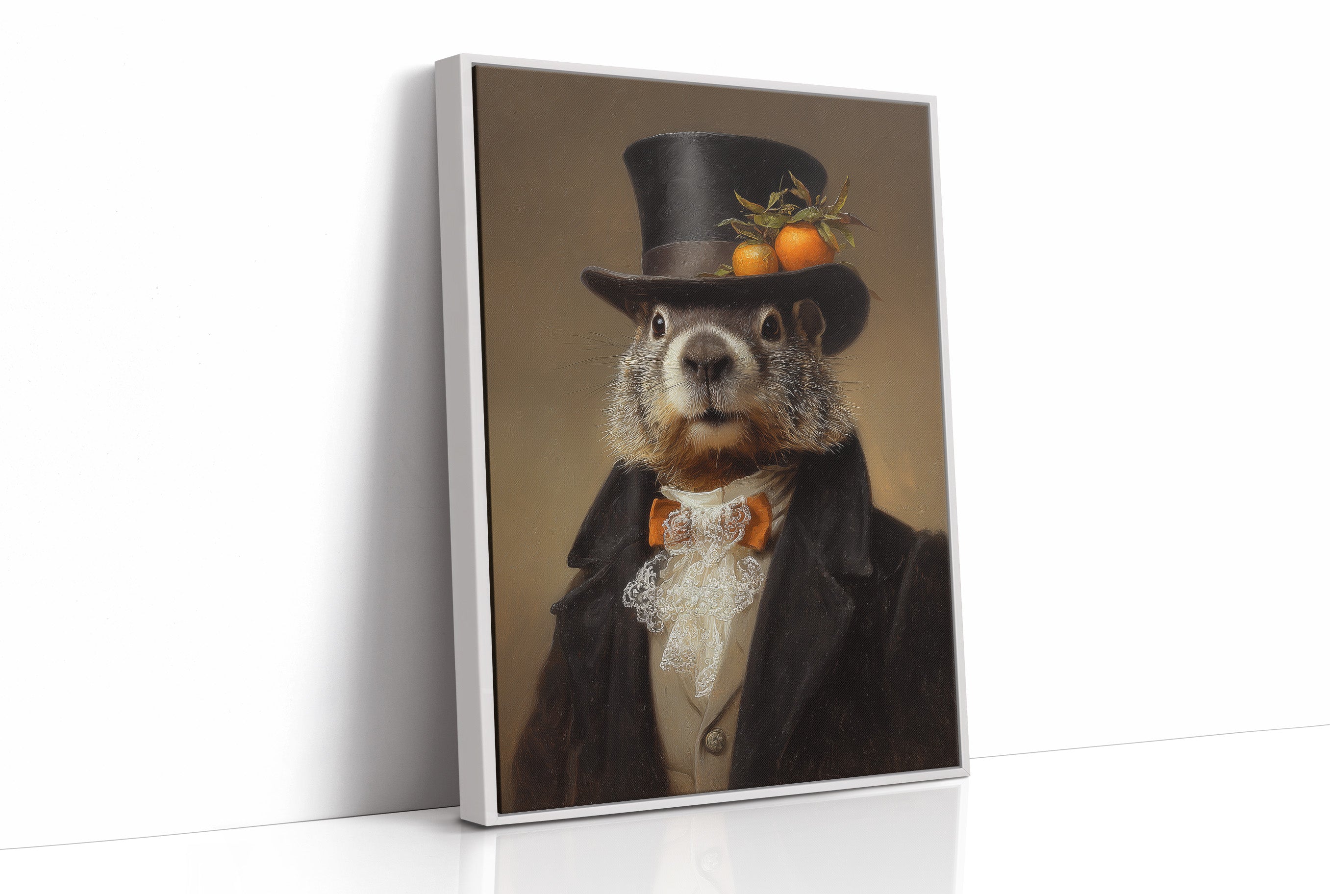 Dapper Marmot With Citrus Crown