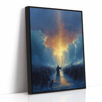 Divine Passage Through Parted Waters