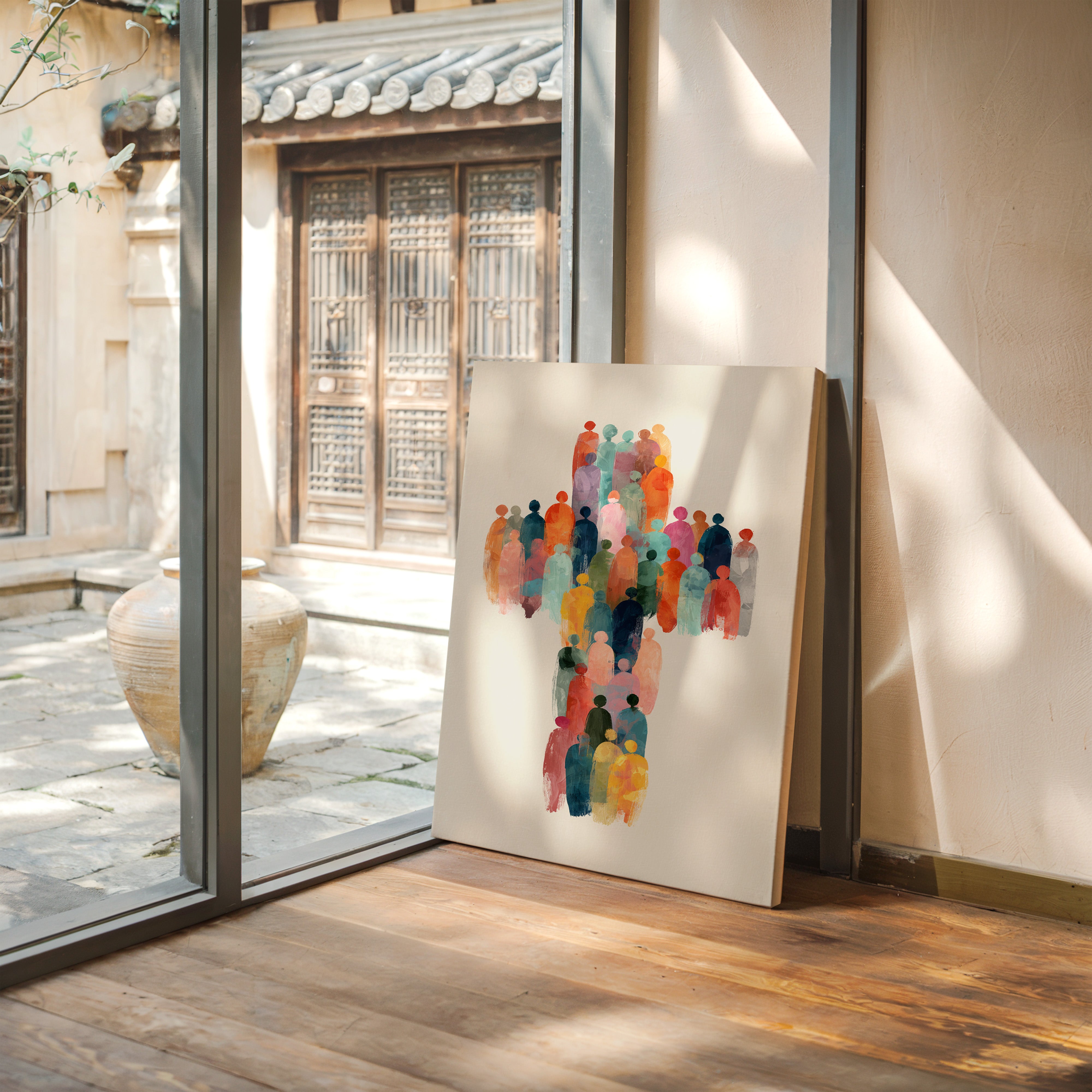 Gathering Colors of Humanity