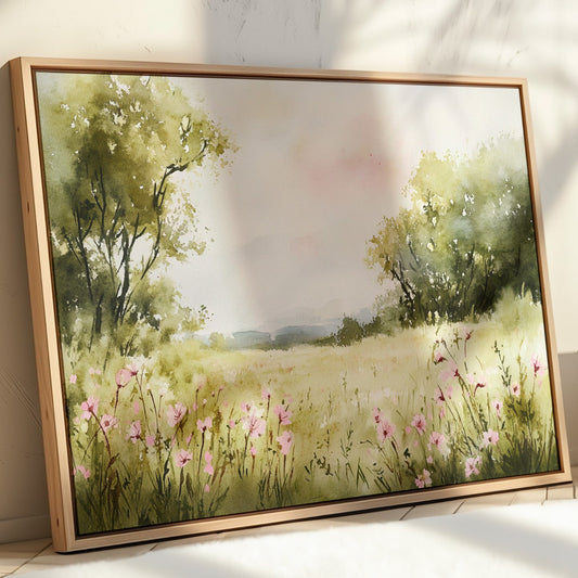 Summer Meadow Holds Pink Secrets