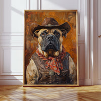 Bullmastiff Sheriff of the High Plains