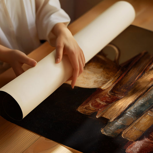 Warmth Between Weathered Pages