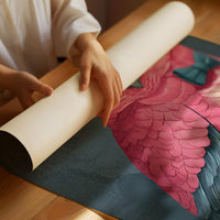 Pink Owl, Dapper in Blue