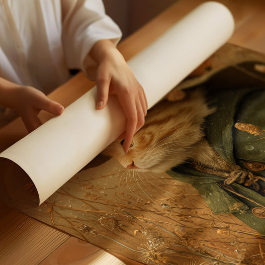 Autumn Sage Wears Fallen Leaves