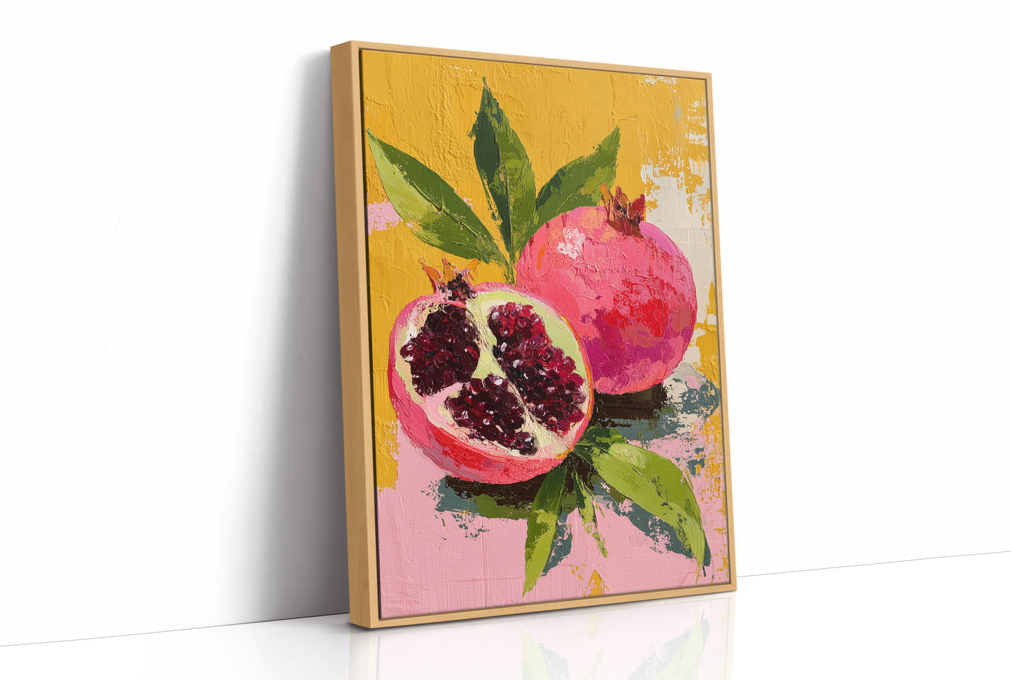 Pomegranate in Sunlight