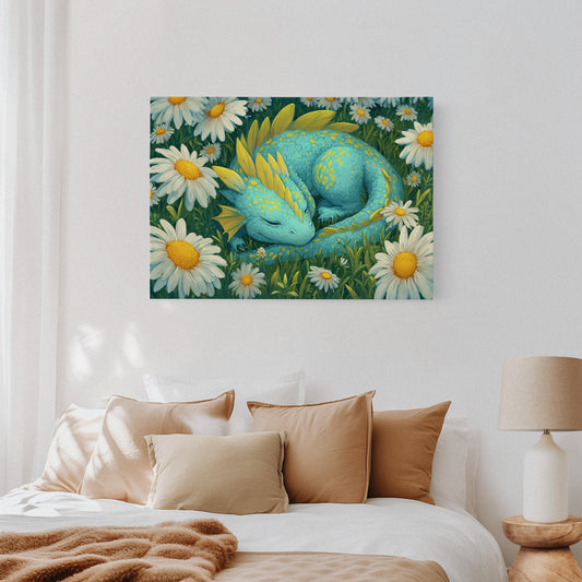 Daisy Dragon Dreams In Spring