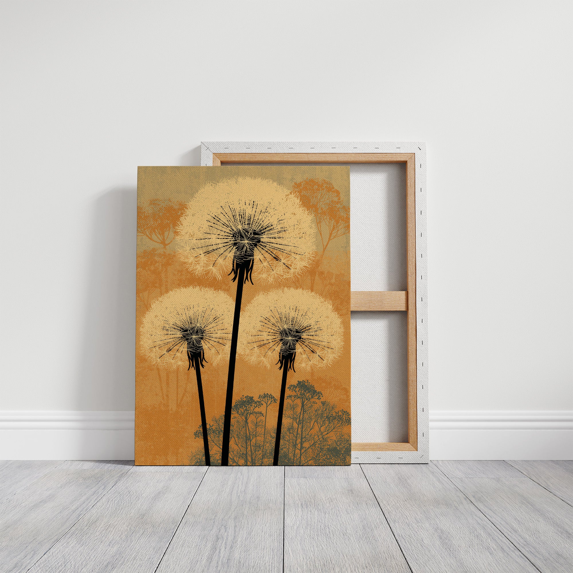Dandelions at Golden Hour