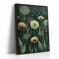 Dandelions Dance Under Midnight Stars