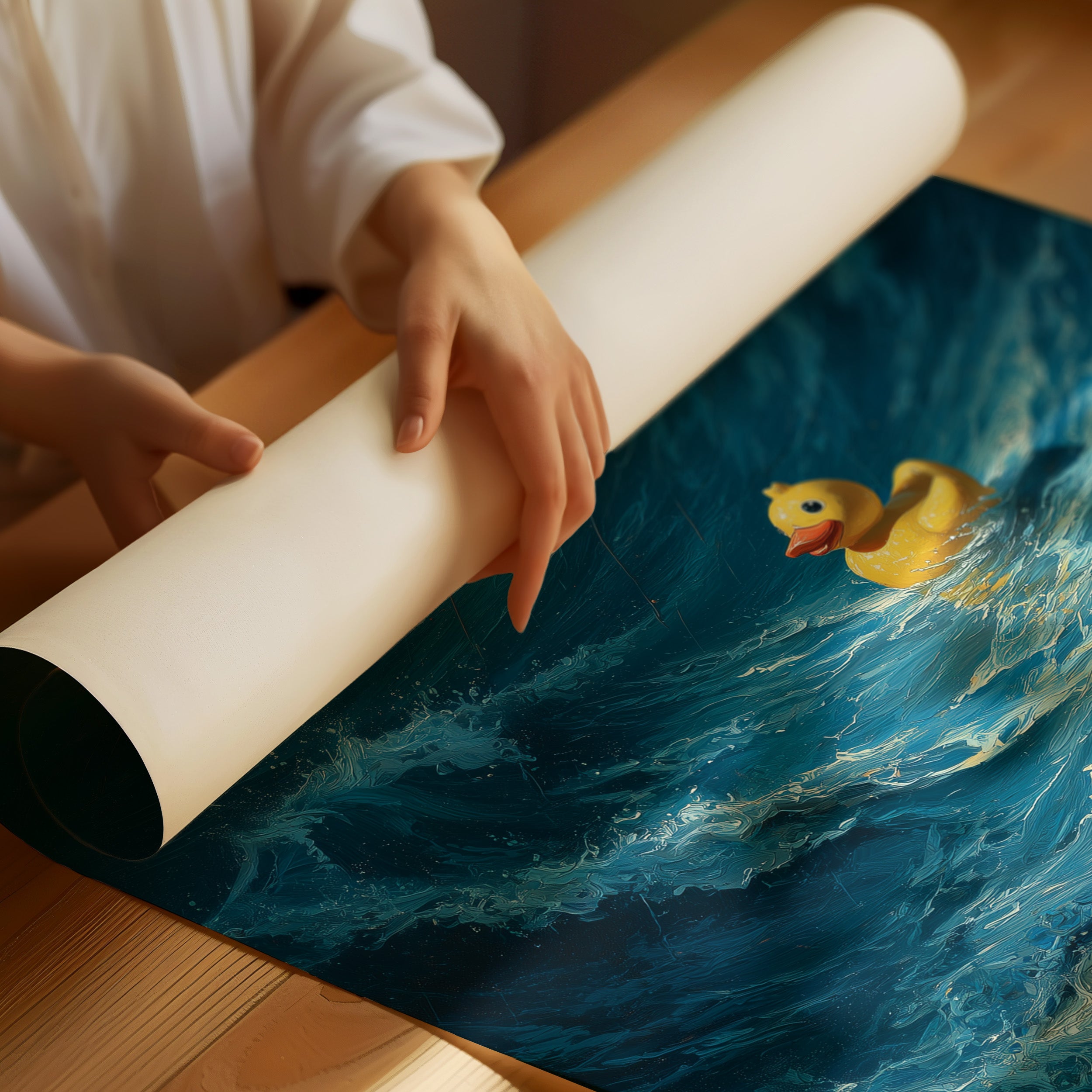 Tiny Voyager Braves The Storm