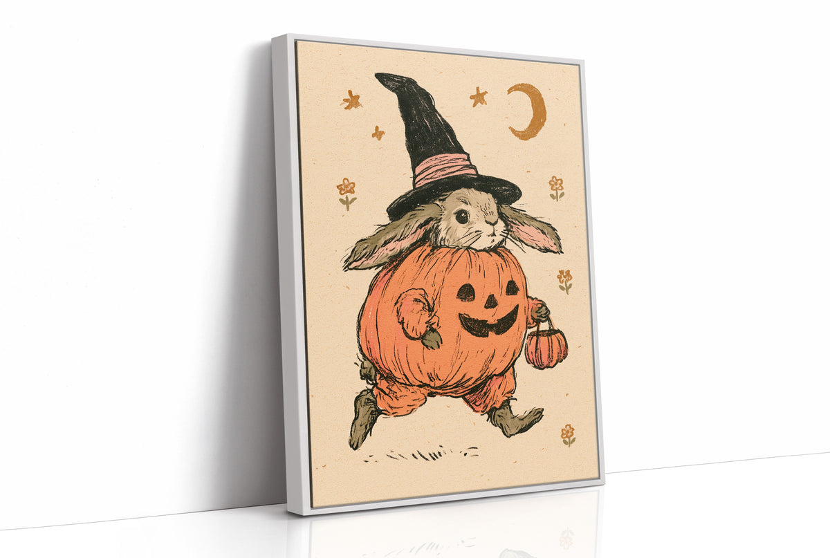 Bunny Pumpkin Costume Trick-or-Treat