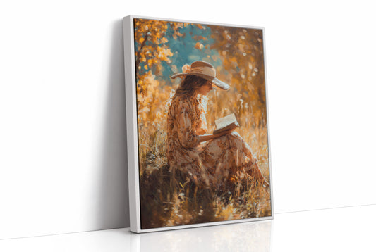 Golden Hour Among Forgotten Pages