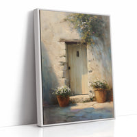 Mediterranean Threshold: Blossoms and Light